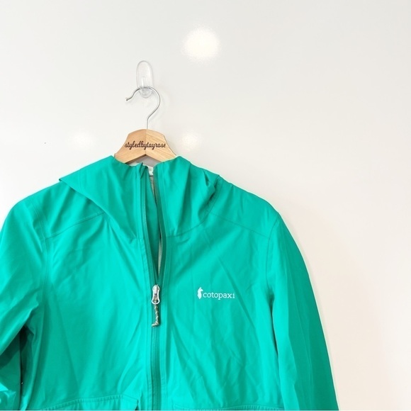 Cotopaxi Parque Rain Jacket Teal Green - Picture 2 of 10